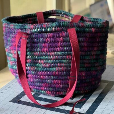 crochet-shoulder-bag-teal-pink-purple
